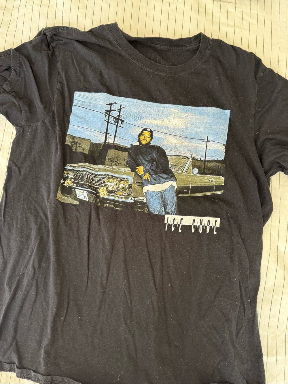 Ice Cube Graphic Tee - Black